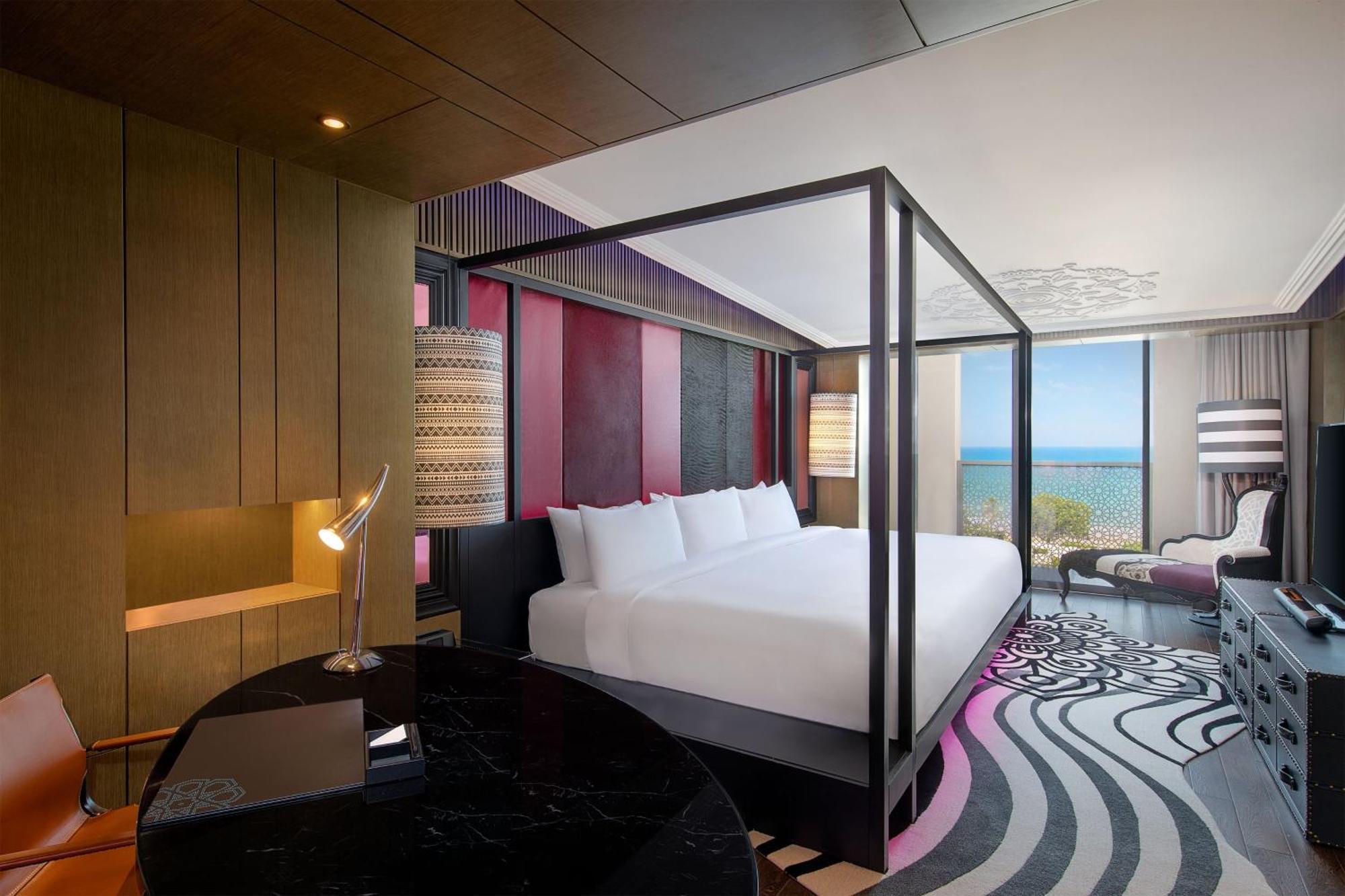فندق دبليو مسقط المظهر الخارجي الصورة A bedroom at W Bali
